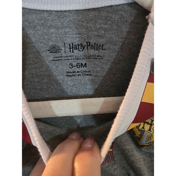 Harry Potter Hermione Long Sleeve Tutu Dress Baby Girl Size 3-6 Months Movie Fan - Picture 5 of 7